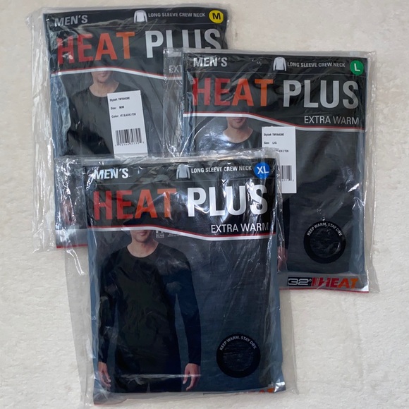 Men’s 32 Degrees Heat Long Sleeve Base Layer Shirt - Picture 4 of 4